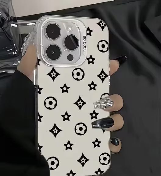 Monogram IPhone-skal | IPhone X - 16 Pro | Shookproof